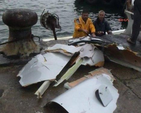 Tekirdağ'da uçak düştü