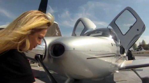 Tekirdağ'da uçak düştü