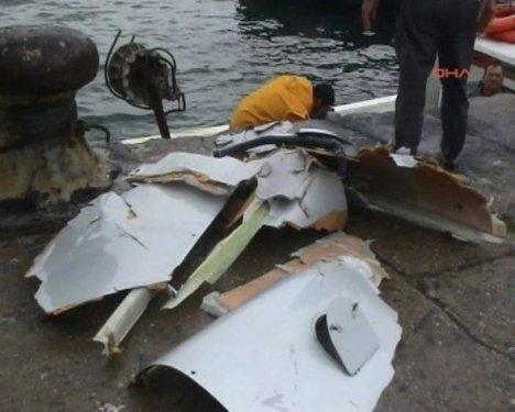 Tekirdağ'da uçak düştü