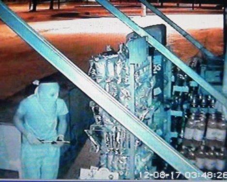 Atletli hırsızlar böyle görüntülendi