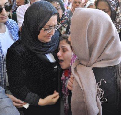 Sena Büyükkonuk son yolculuğuna uğurlandı