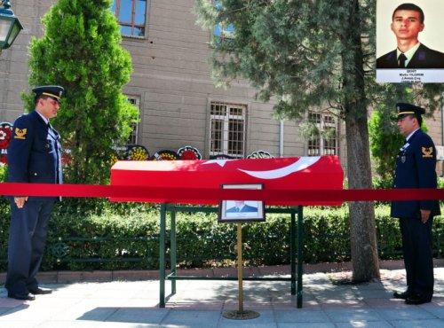 Astsubay Çavuş Mutlu Yıldırım Eskişehir'de uğurlandı