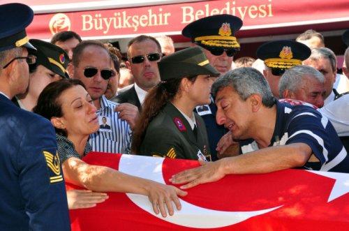 Astsubay Çavuş Mutlu Yıldırım Eskişehir'de uğurlandı