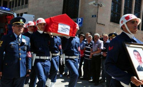 Astsubay Çavuş Mutlu Yıldırım Eskişehir'de uğurlandı