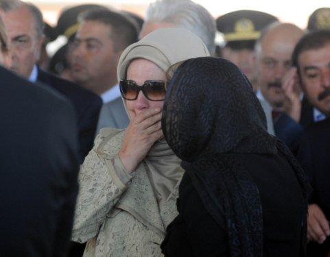 Devletin zirvesi Gaziantep'teki cenaze töreninde