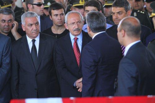 Devletin zirvesi Gaziantep'teki cenaze töreninde