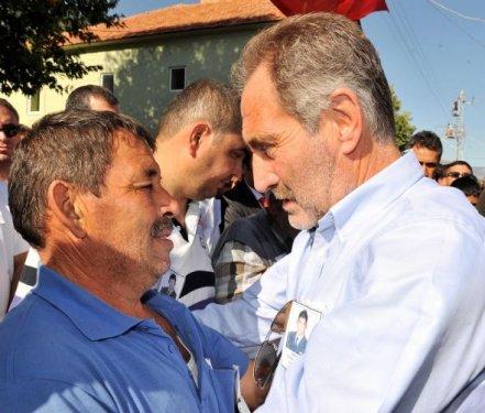 Bakan Günay şehit cenazesinde bandoyu susturdu