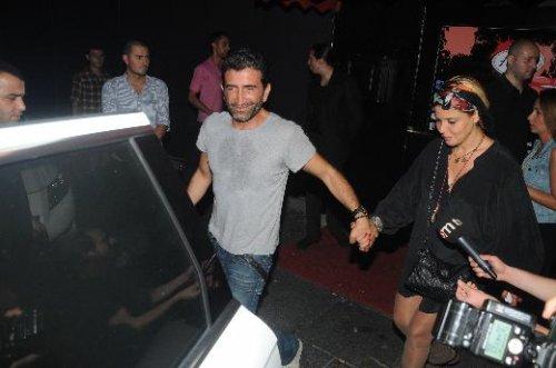 Gülben Ergen yeni yaşına Nihat Odabaşı'yla el ele girdi