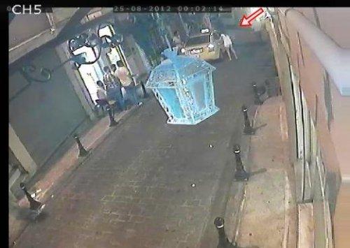 Olay kavga güvenlik kamerasına böyle yansıdı