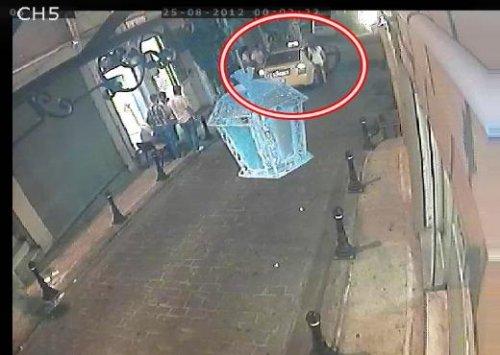 Olay kavga güvenlik kamerasına böyle yansıdı