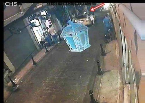 Olay kavga güvenlik kamerasına böyle yansıdı