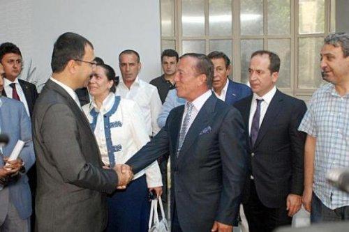 Ali Ağaoğlu Diyarbakır'da