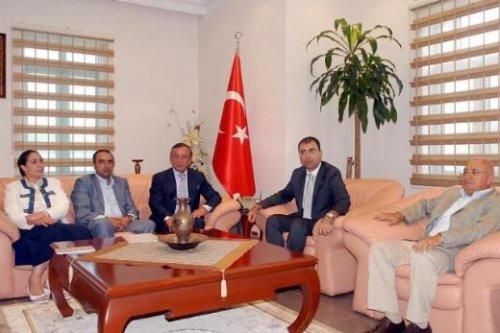 Ali Ağaoğlu Diyarbakır'da