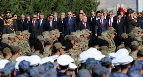 Devletin zirvesi 30 ağustos için Anıtkabir'de 