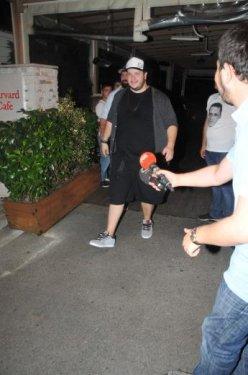 Şahan Gökbakar kameralara yakalandı