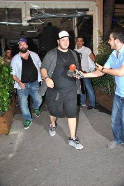 Şahan Gökbakar kameralara yakalandı