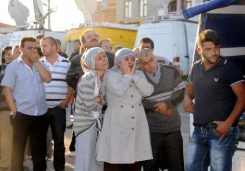 Acılı aileler Afyon'da patlama alanında