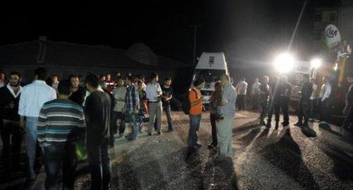 Acılı aileler Afyon'da patlama alanında