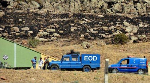 Yaralı askerler patlama bölgesine getirildi