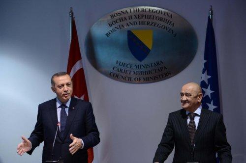 Erdoğan'ın Saraybosna ziyaretinden kareler 