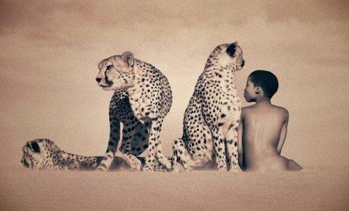 İnsan ve doğa iç içe