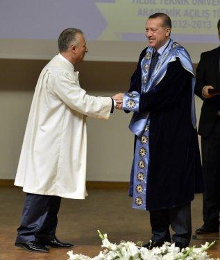 Erdoğan Yıldız Teknik Üniversitesi açılışında