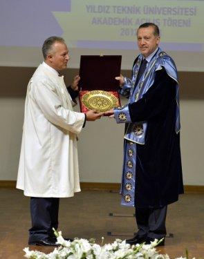 Erdoğan Yıldız Teknik Üniversitesi açılışında