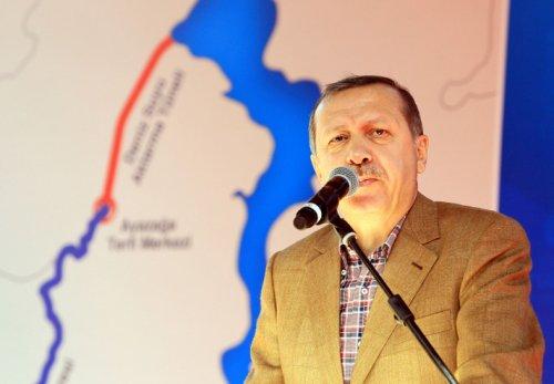 Başbakan Haliç projesinin açılışını yaptı