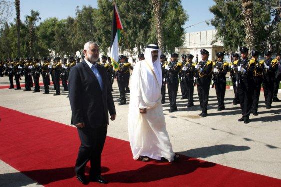 Katar Emiri'nin tarihi Gazze ziyareti