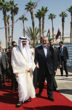 Katar Emiri'nin tarihi Gazze ziyareti