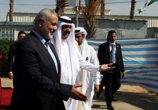 Katar Emiri'nin tarihi Gazze ziyareti