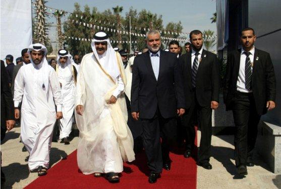 Katar Emiri'nin tarihi Gazze ziyareti