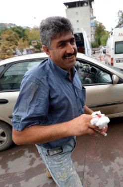 Acemi kasaplar iş başında