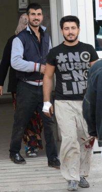 Acemi kasaplar iş başında