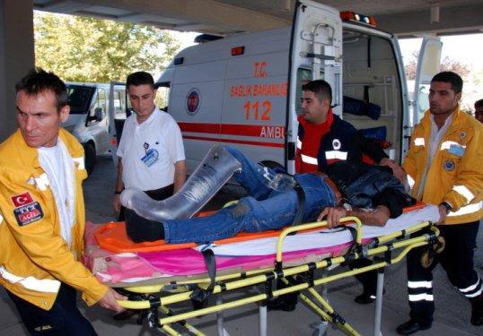 Acemi kasaplar iş başında