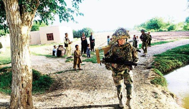 İngiliz ordusunun Afganistan'daki kadın askerleri