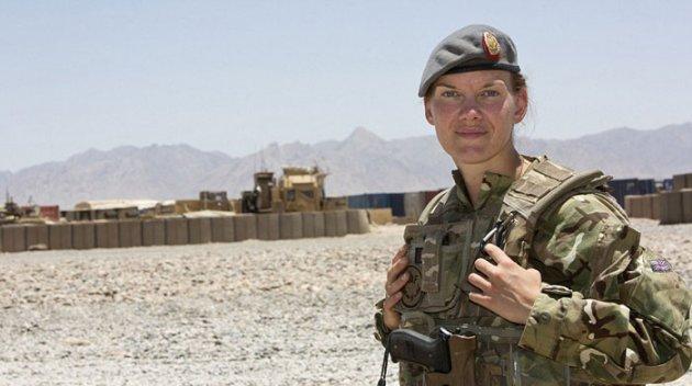 İngiliz ordusunun Afganistan'daki kadın askerleri