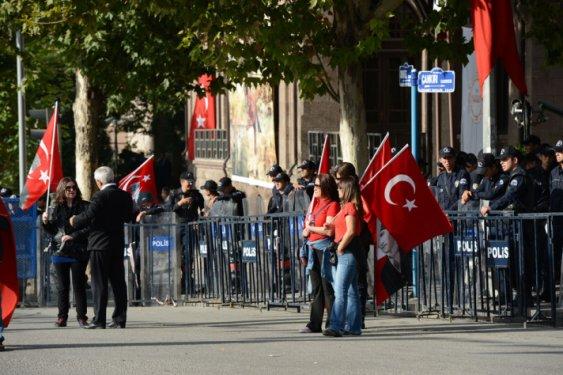 Ankara'da 29 Ekim mitingi