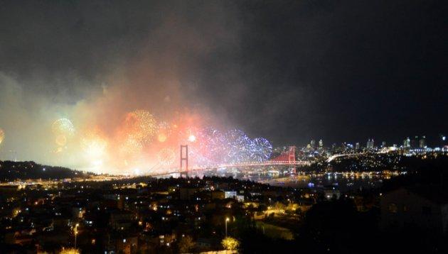 İstanbul'da görkemli Cumhuriyet bayramı kutlamaları