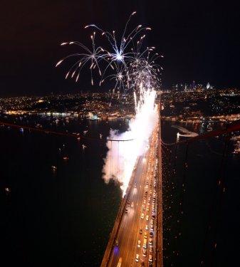 İstanbul'da görkemli Cumhuriyet bayramı kutlamaları