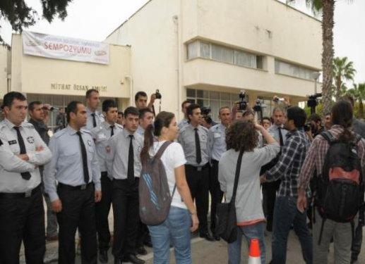 Adana'da üniversitede arbede