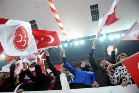 MHP 10. olağan büyük kurultayından fotoğraflar
