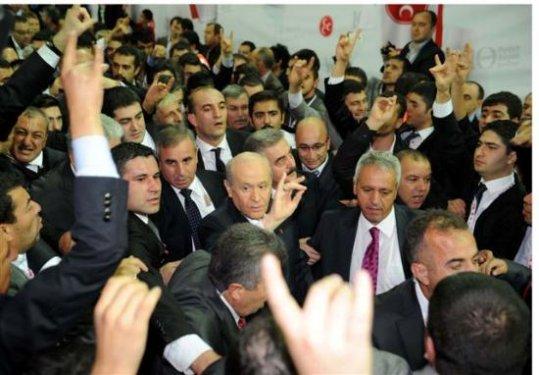 MHP 10. olağan büyük kurultayından fotoğraflar