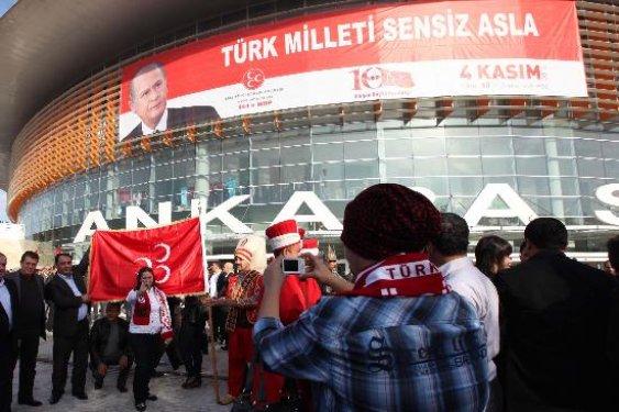 MHP 10. olağan büyük kurultayından fotoğraflar