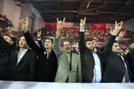 MHP 10. olağan büyük kurultayından fotoğraflar