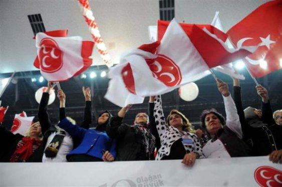 MHP 10. olağan büyük kurultayından fotoğraflar