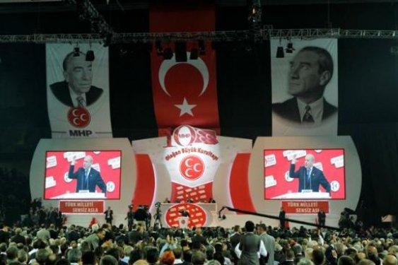 MHP 10. olağan büyük kurultayından fotoğraflar