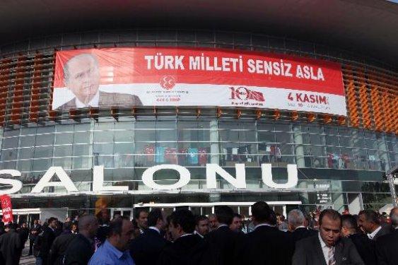 MHP 10. olağan büyük kurultayından fotoğraflar