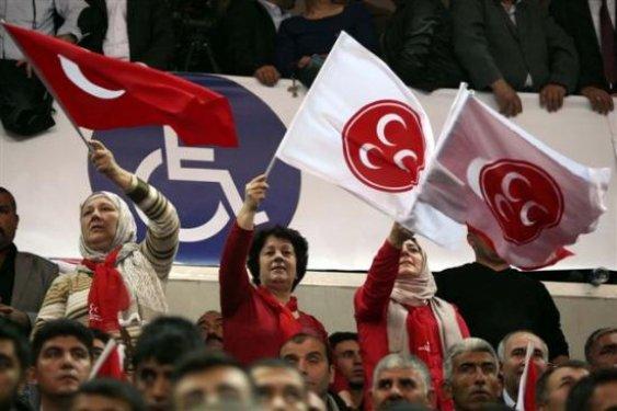 MHP 10. olağan büyük kurultayından fotoğraflar