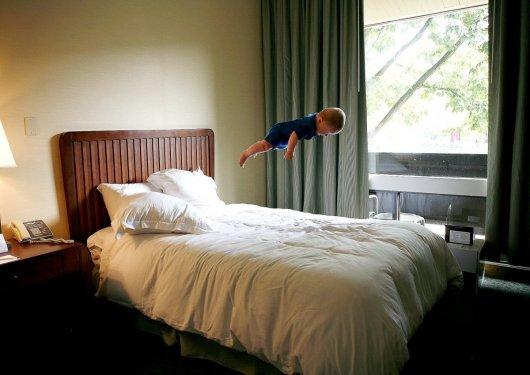 Uçan bebeklerin sevimli dünyaları